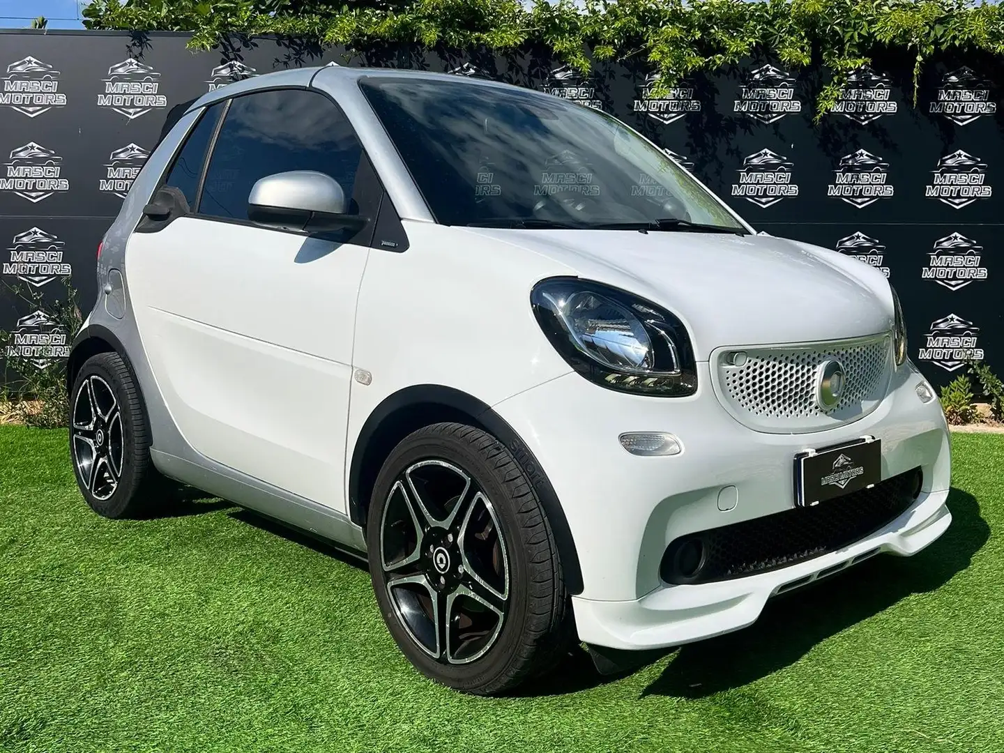 smart forTwo Cabrio 0.9 t Brabus Edition 90cv twinamic Blanco - 1