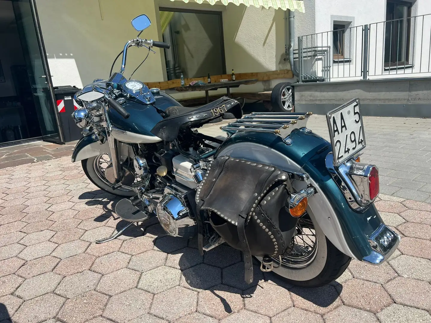 Harley-Davidson Flathead Panhead Vert - 2
