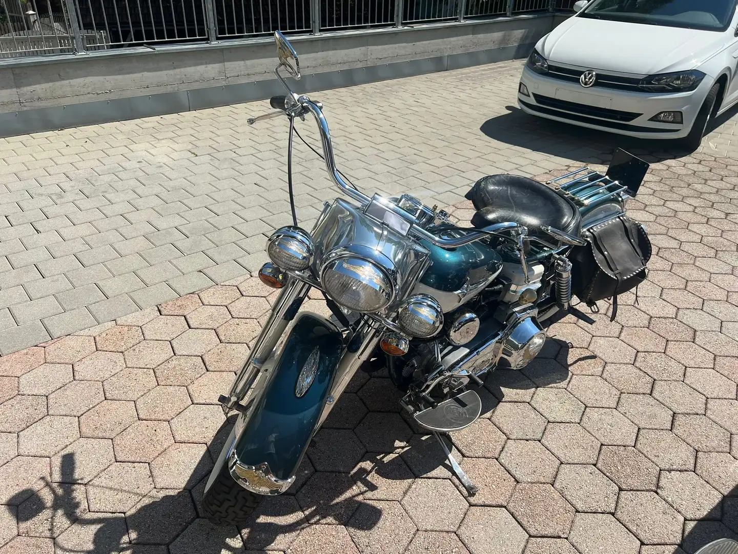 Harley-Davidson Flathead Panhead Vert - 1