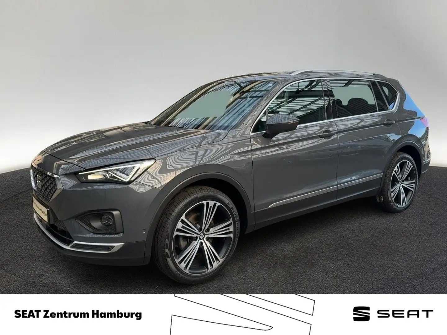 SEAT Tarraco 2.0 TDI Xcellence DSG LED Kamera Sitzhei Grijs - 1