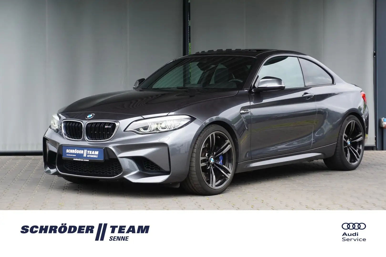 BMW M2 Coupe DKG Navi Carbon H-K GSHD LED Keyless Grigio - 1