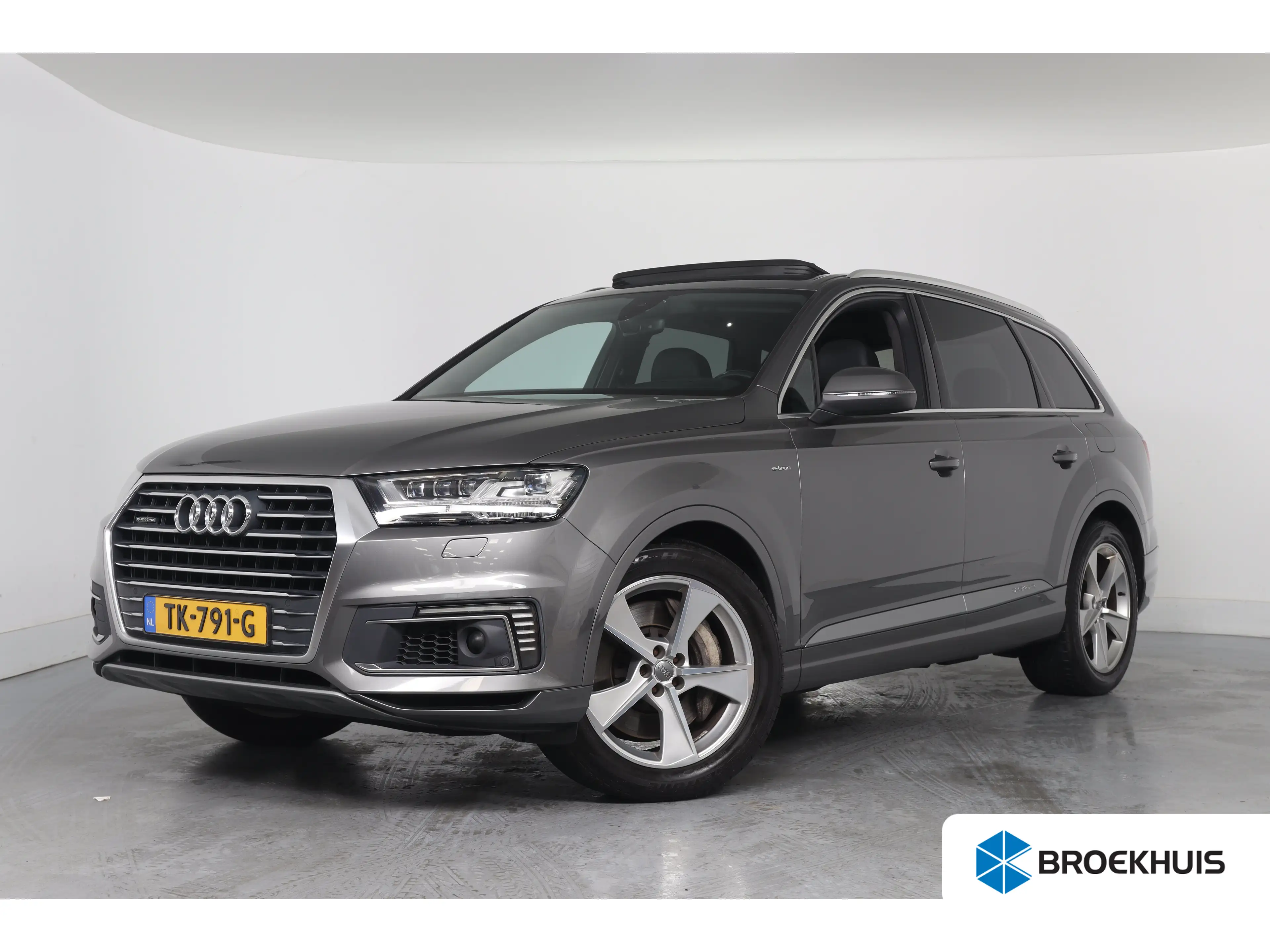 Audi Q7 e-tron 3.0 TDI quattro Sport | Trekhaak | Elektrisch Pano