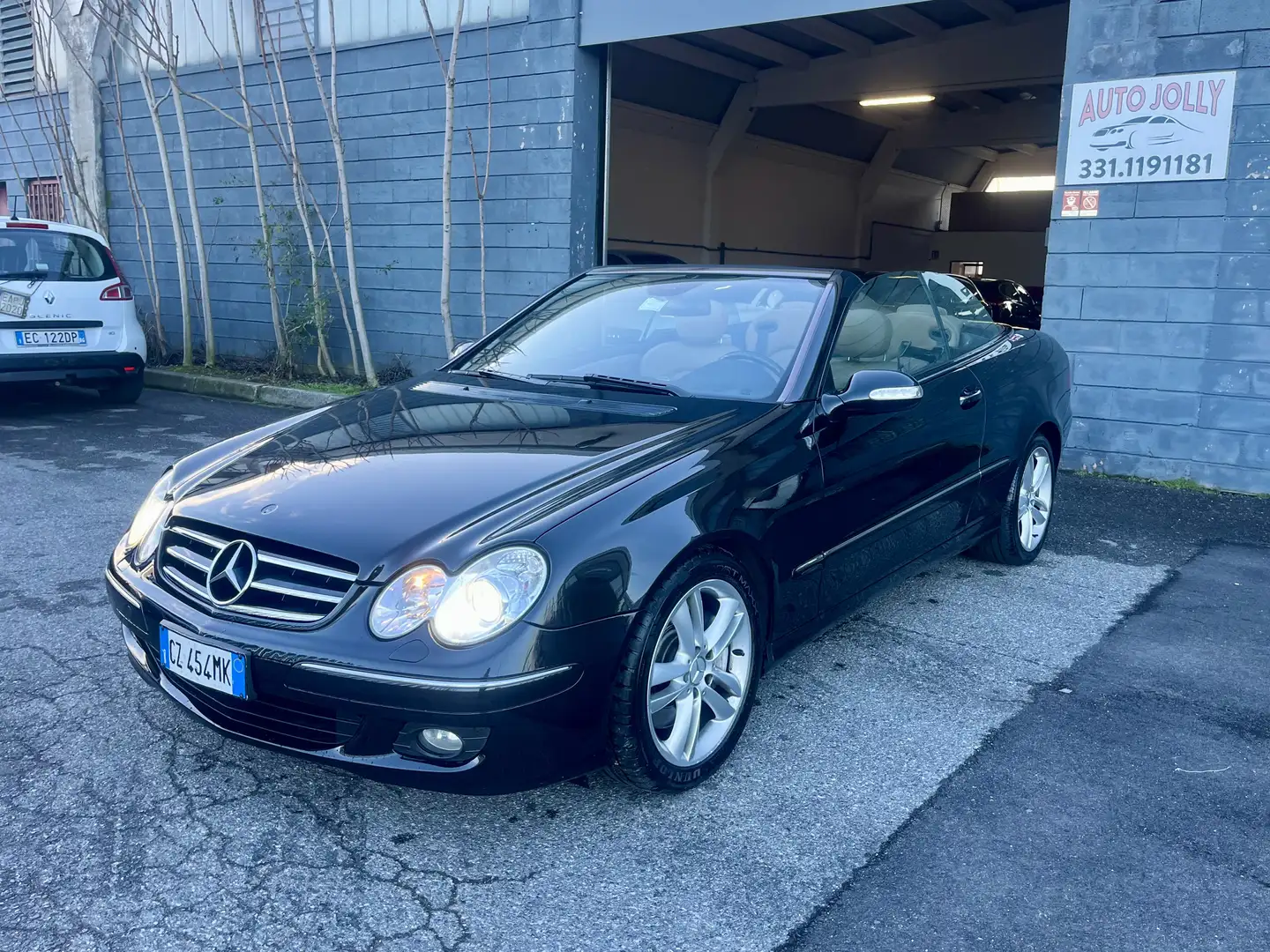 Mercedes-Benz CLK 320 CDI Cabrio Avantgarde Auto Pelle Negro - 1