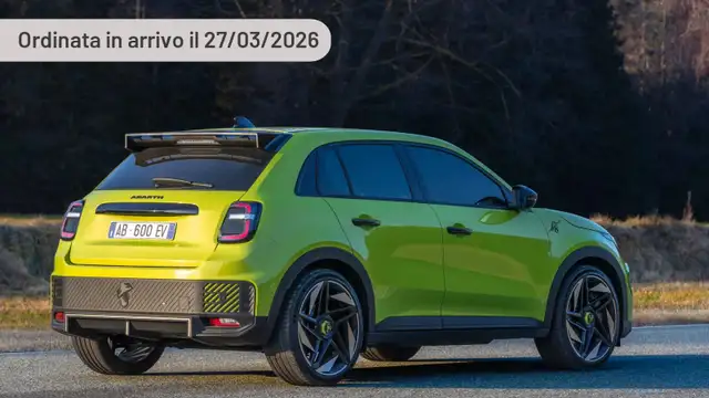 Abarth 600e Competizione Edizione Milano Cortina 2026