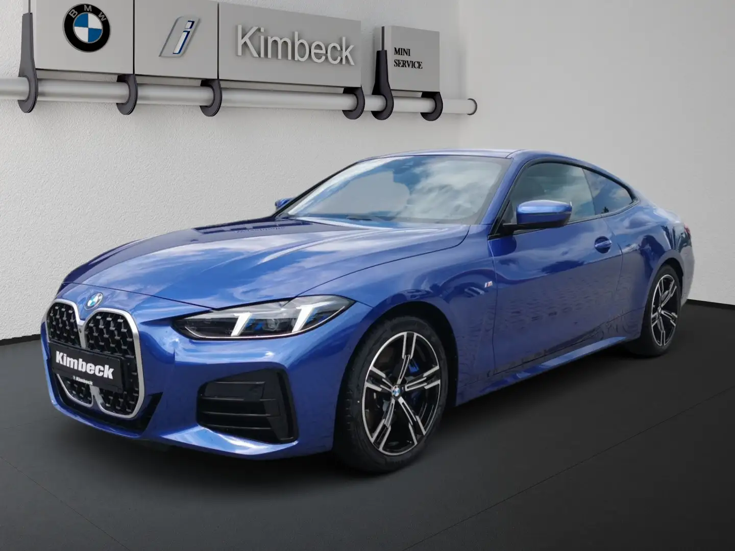 BMW 430 i xDrive Coupé M SPORT LED AHK 360° HeadUp Kék - 1