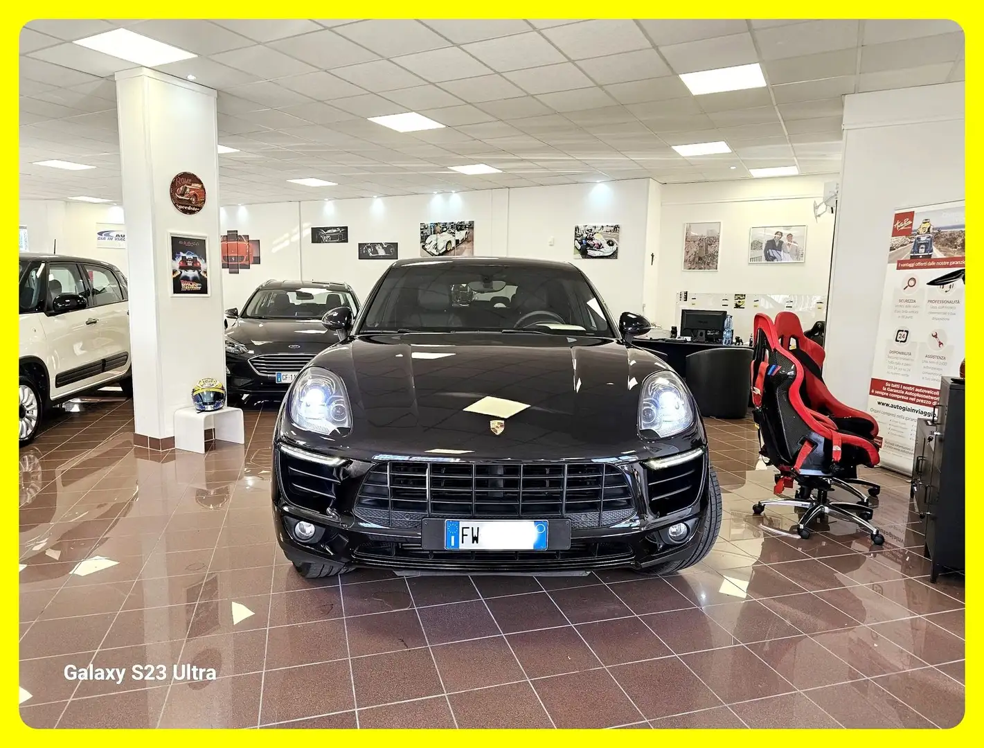 Porsche Macan S 3.0d 250cv pdk Black Edition Blu/Azzurro - 2