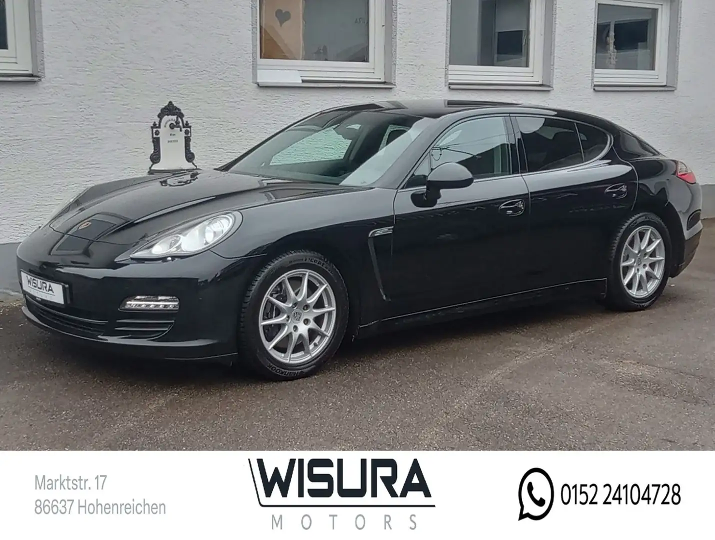 Porsche Panamera 67.000KM !! Rentnerfahrzeug Zwart - 1