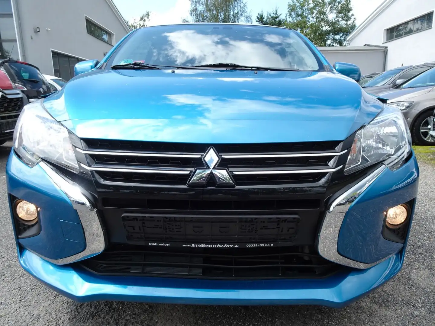 Mitsubishi Space Star 1.2, 52kW, NAV-SHZ-BLUETOOTH-DAB Modrá - 2