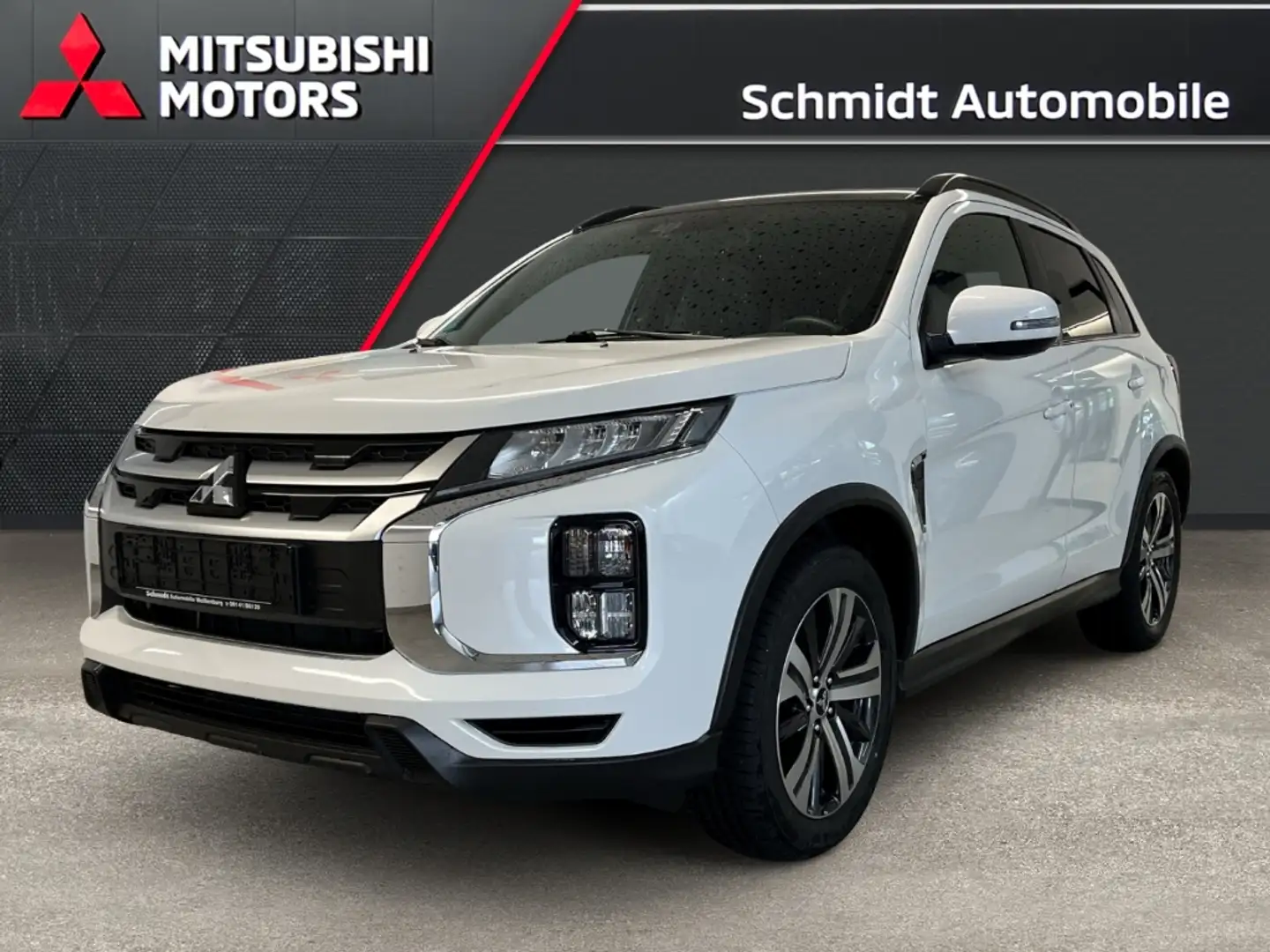 Mitsubishi ASX 2.0 Top Rockford LED Tempom. Kam. Klima Leder Blanc - 1