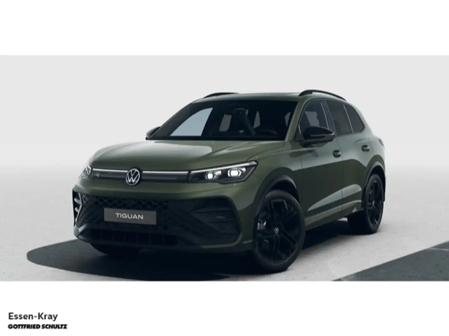 Volkswagen Tiguan R-Line 2.0 TDI SCR DSG 4MOTION Standhzg AHK Pano Grün - 1