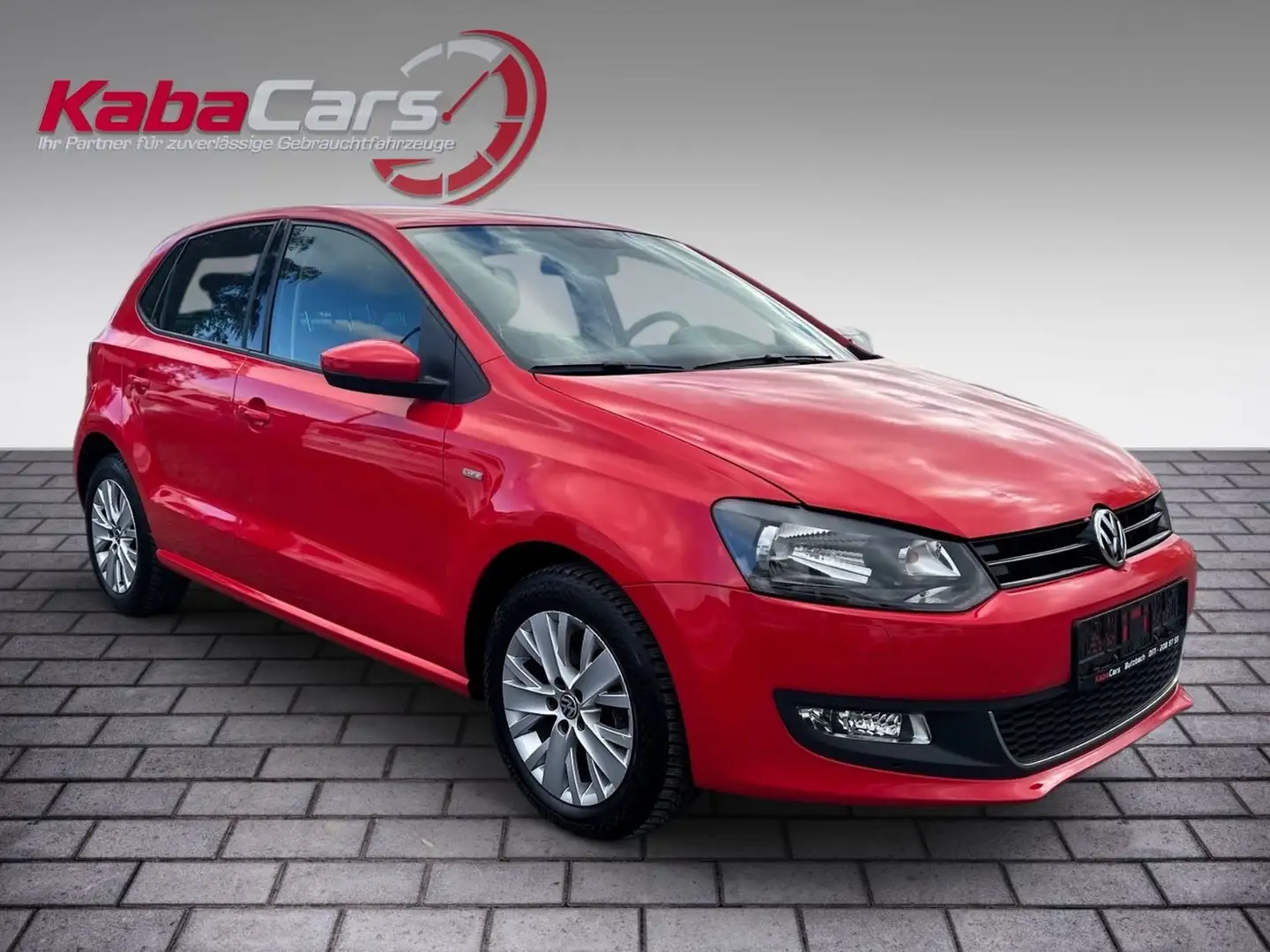 Volkswagen Polo V Life Automatik Navi 12-Monate Garantie Rouge - 2