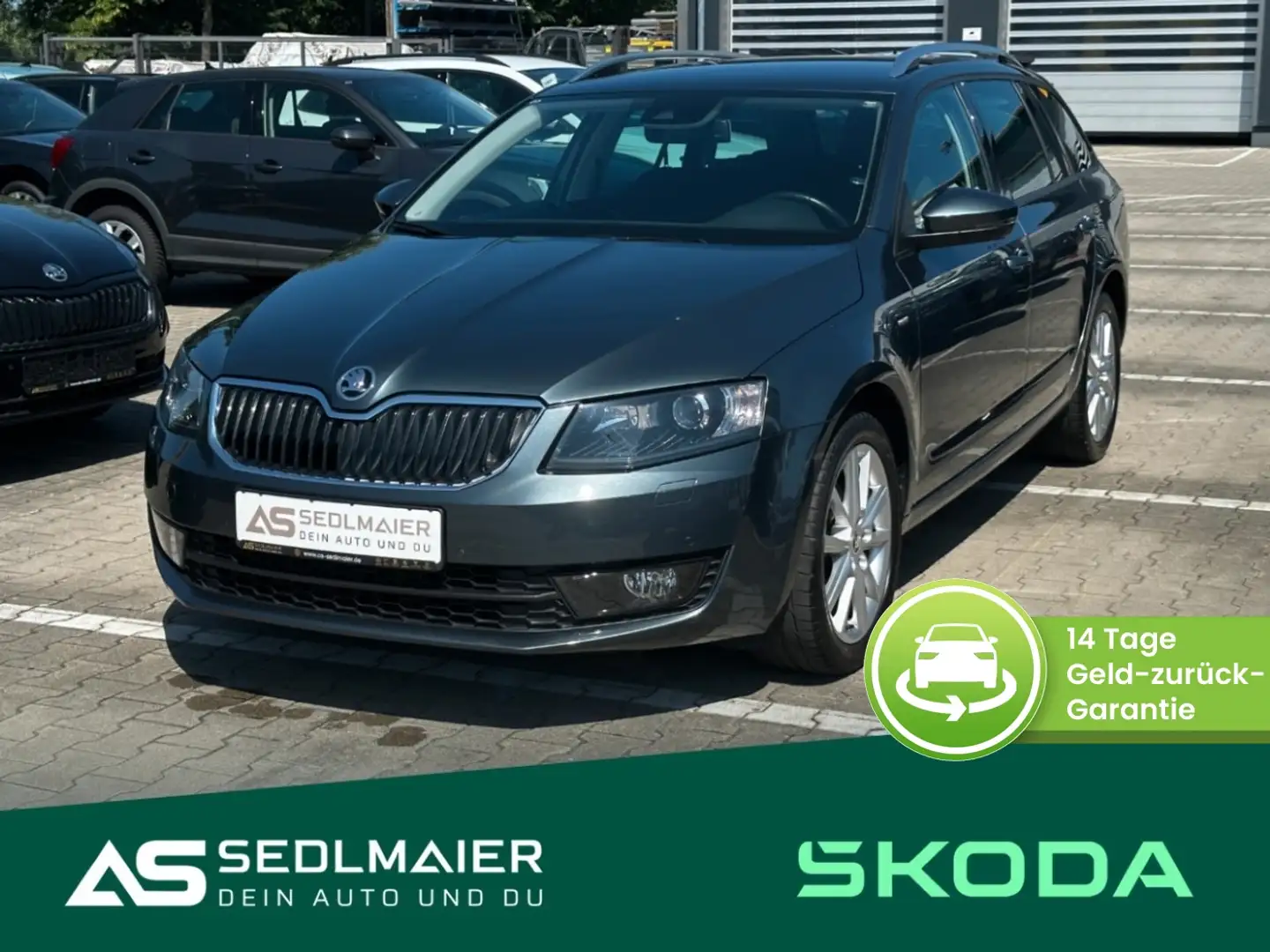 Skoda Octavia Combi 1.4 TSI Green tec Joy AHK|WSSHz|NAV Grau - 1