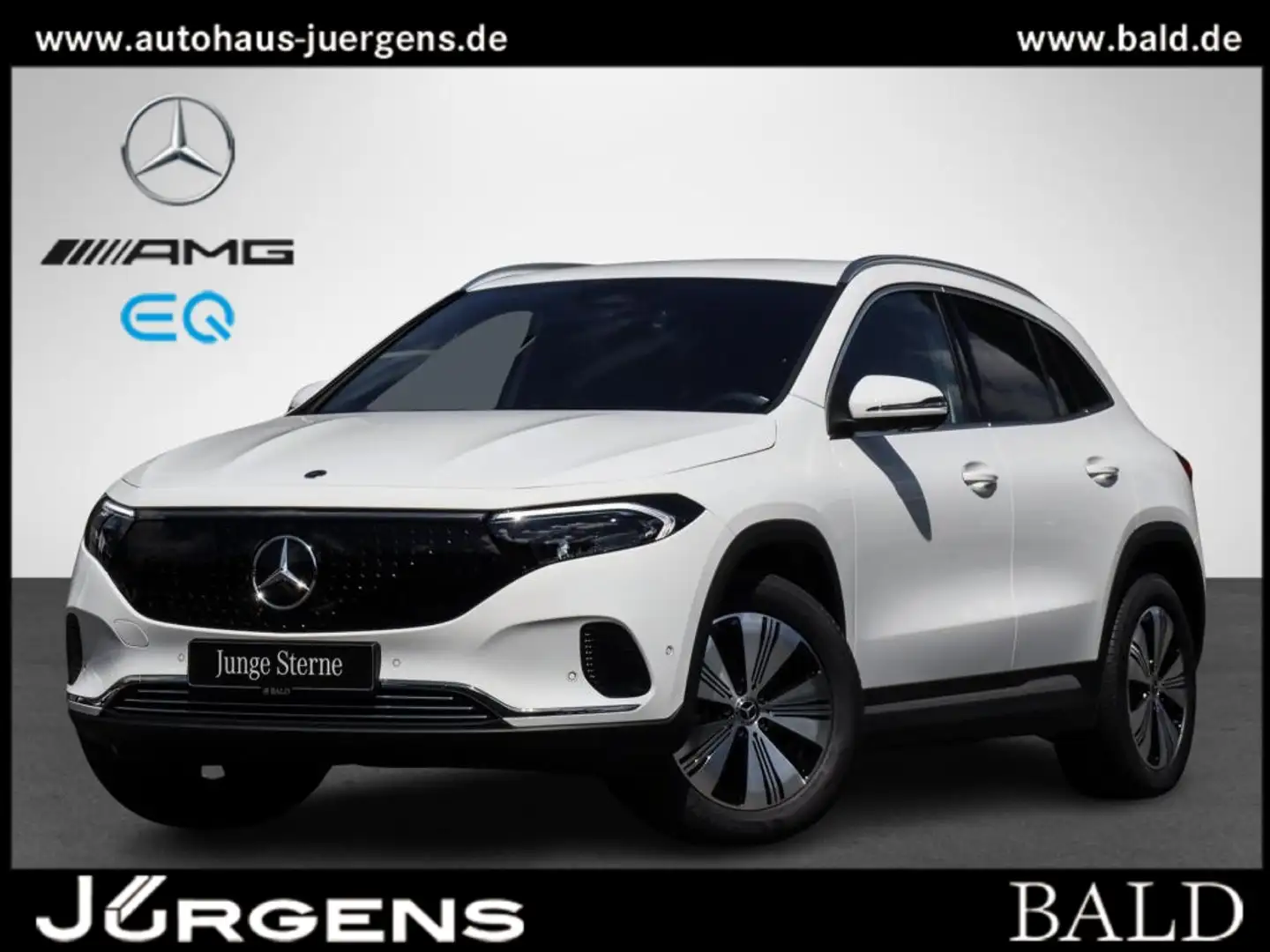 Mercedes-Benz EQA 300 4M Progressive-Advanced/LED/360/DAB/Easy Weiß - 2
