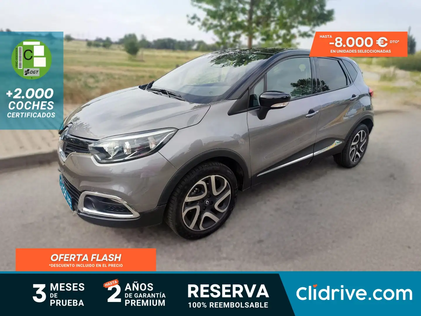 Renault Captur 1.5dCi Energy Zen EDC 66kW Beige - 1