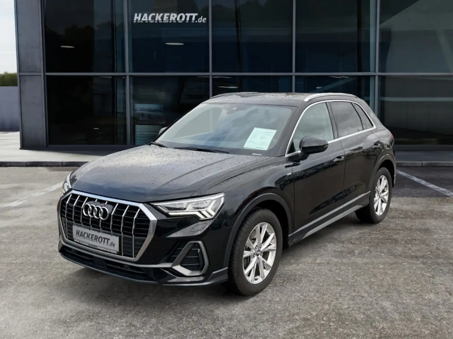 Audi Q3 quattro S line 40 TDI Pano AHK 360 Kamera Navi Noir - 1