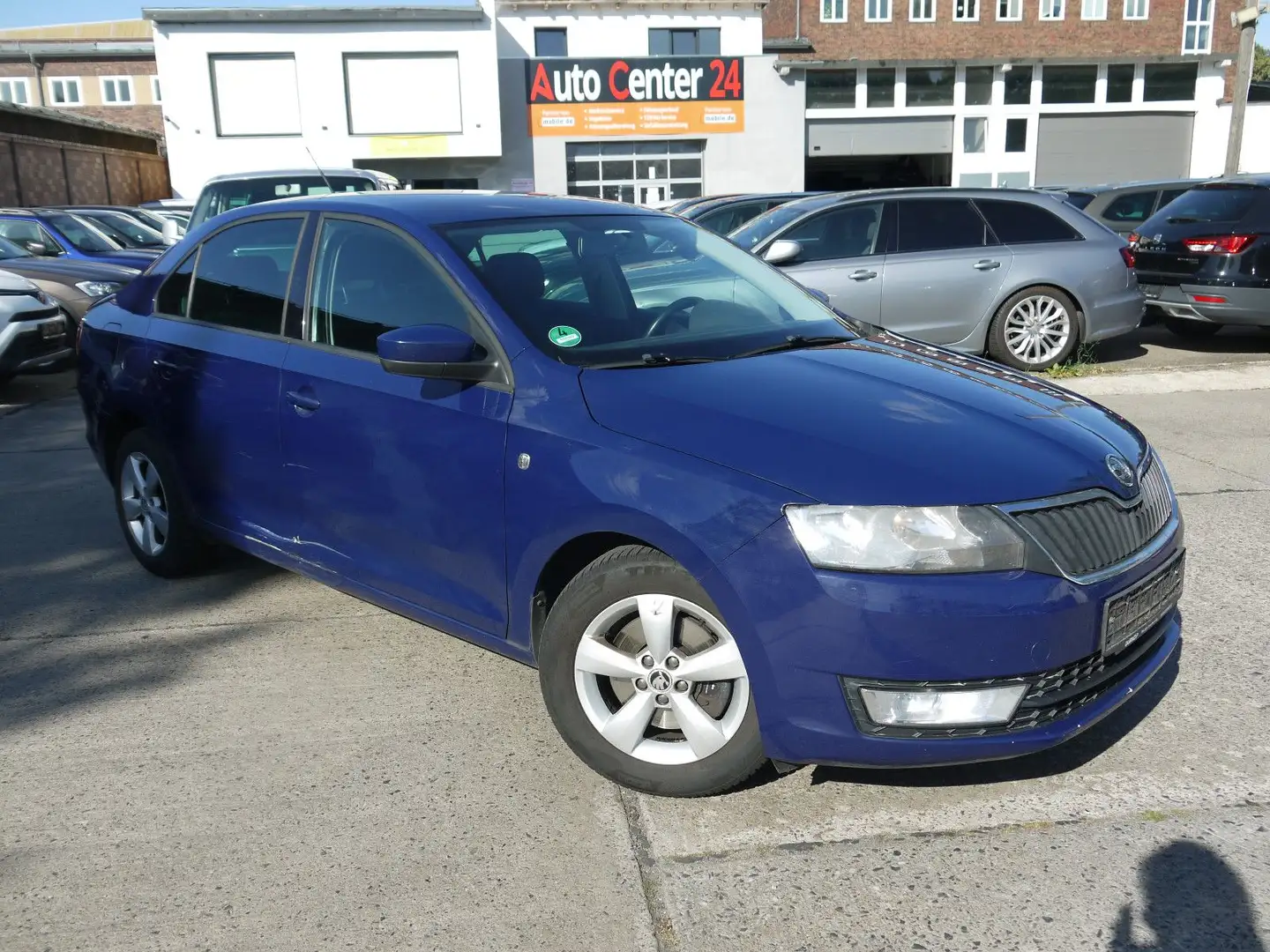 Skoda Rapid/Spaceback /Klimaautomatik/PDC/TÜV Blau - 1