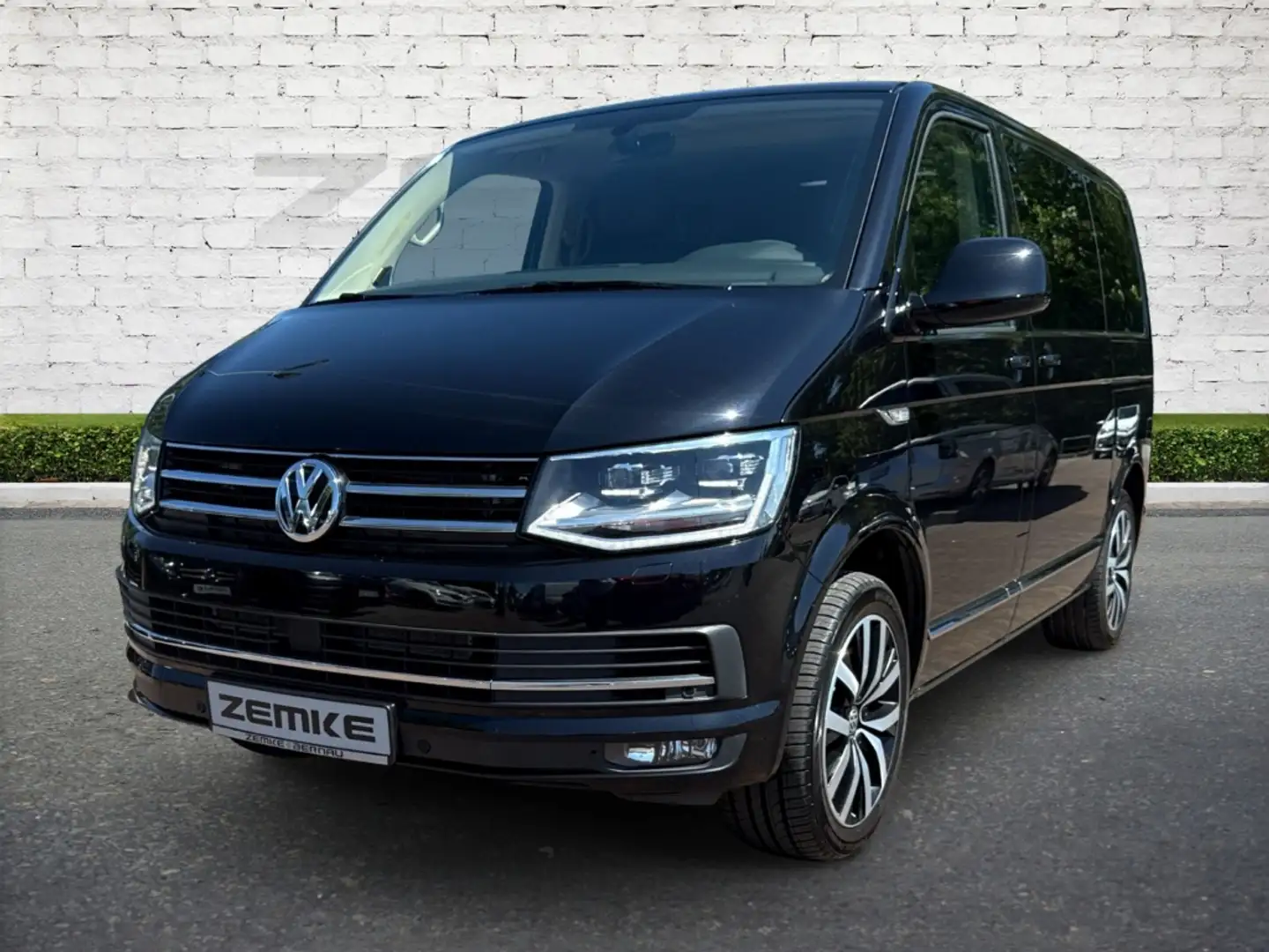 Volkswagen T6 Multivan Business 2.0 TDI DSG Leder Navi Standheizung Negro - 2