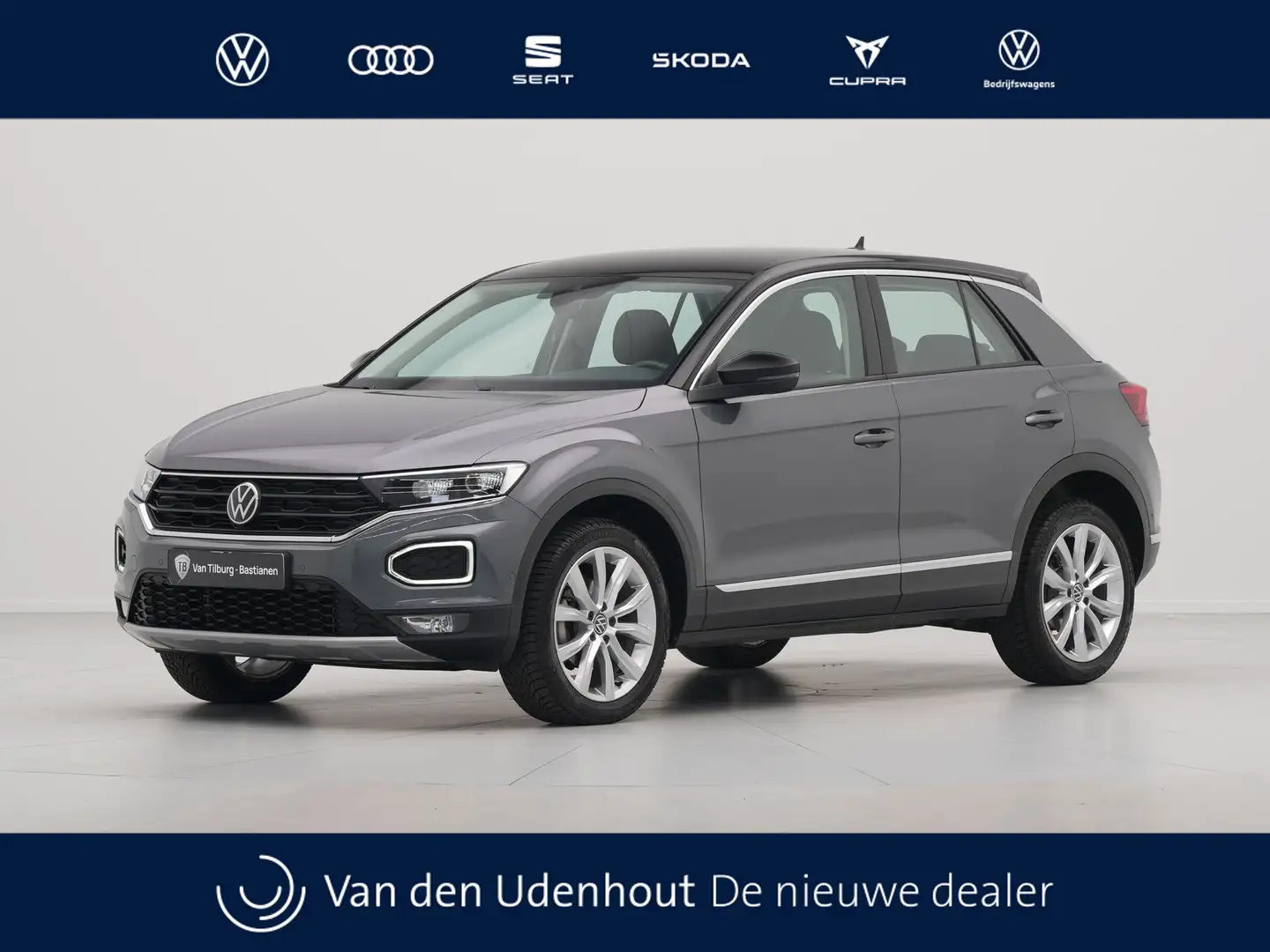 Volkswagen T-Roc 1.5 TSI 150pk DSG Sport Camera Led Keyless Stoelve Gris - 1