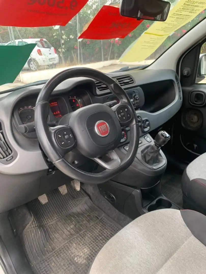 Fiat Panda 1.2 Lounge Blanc - 2
