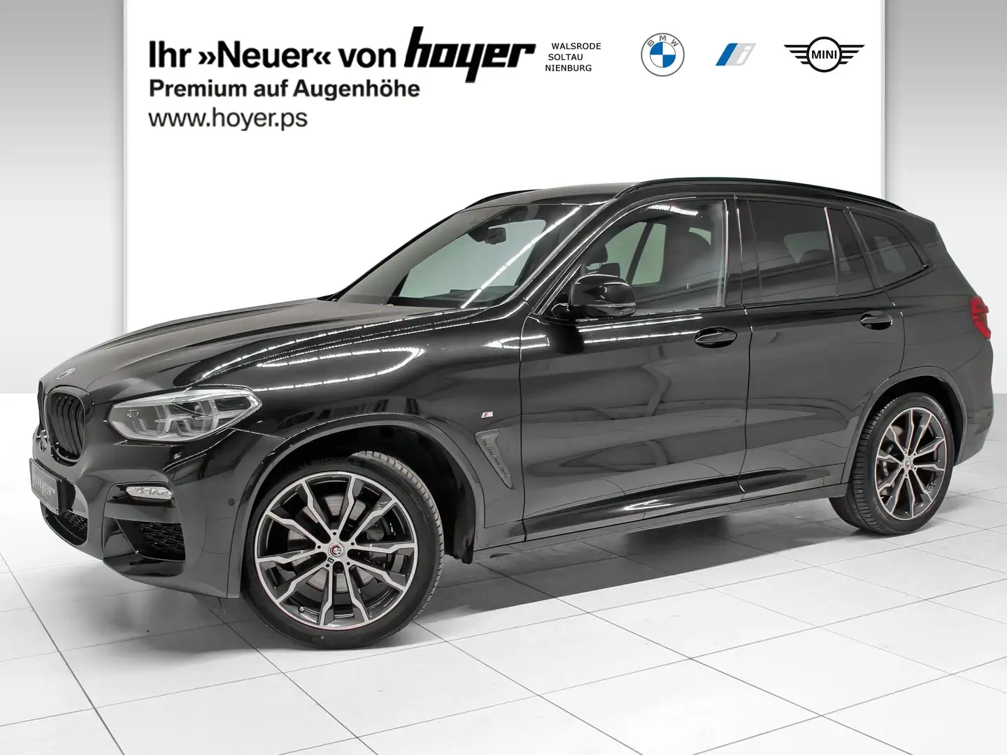 BMW X3 xDrive30d ZA M Sport Head-Up LED WLAN RFK Noir - 1