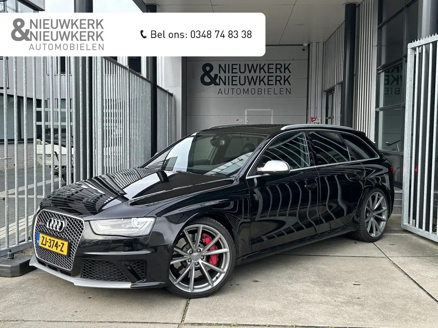 Audi RS4 A4 Avant 4.2 FSI quattro | UNIEK! | SCHUIF/KANTELD Zwart - 1