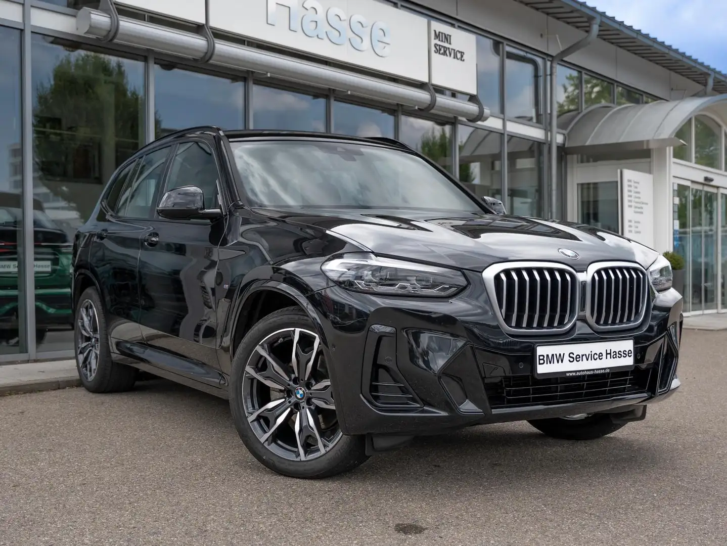 BMW X3 xDr 20d M-Sport +20Z AHK LC-Pro DrAs PARKASSI Nero - 2