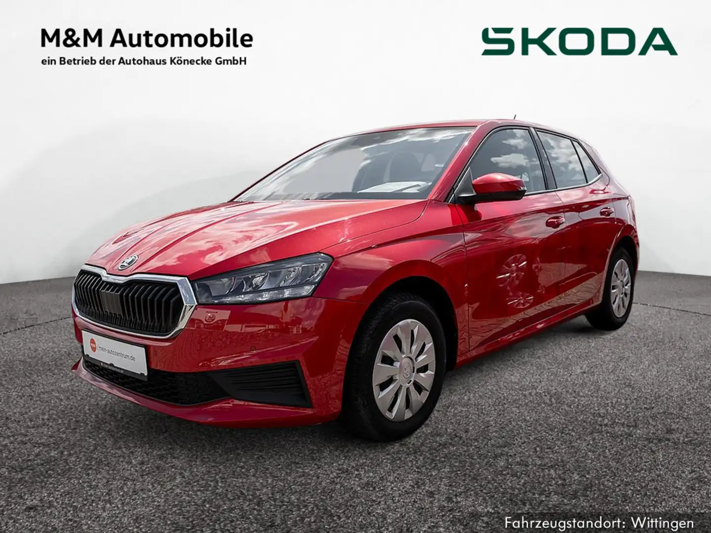 Skoda Fabia 1.0 Ambition "Aktionsfahrzeug" LED KAME Rot - 1
