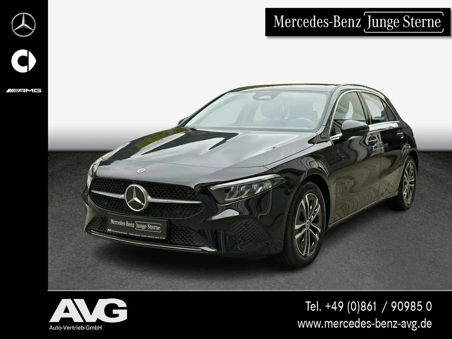 Mercedes-Benz A 180 A 180 Progressive-Advanced LED 7G Kamera WinterP Noir - 1