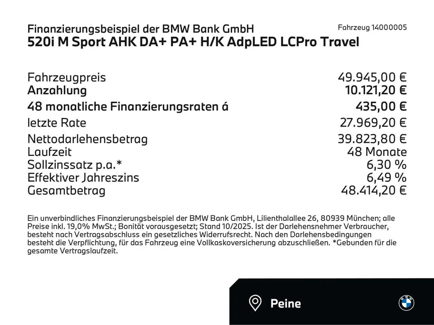 BMW 520 i M Sport AHK DA+ PA+ H/K AdpLED LCPro Travel Gris - 2