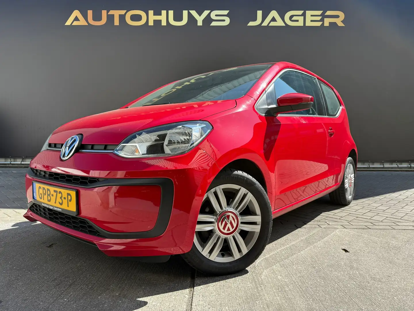 Volkswagen up! 1.0 take up! BlueMotion|CNG gas| Rood - 1