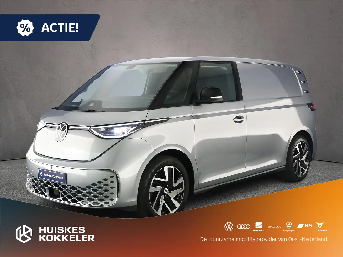 Volkswagen ID. Buzz Cargo Bulli Edition 340pk 79 kWh 4MOTION | Voor Mekaar D Zwart - 1