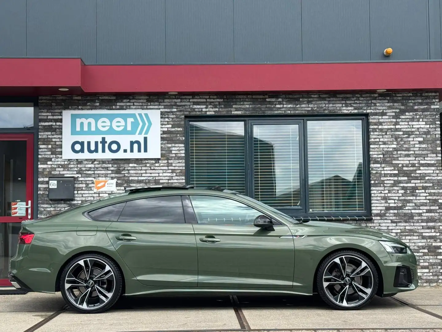 Audi A5 Sportback 35TFSI 3x S-LINE l RS-ZETELS l PANO l VI Groen - 2