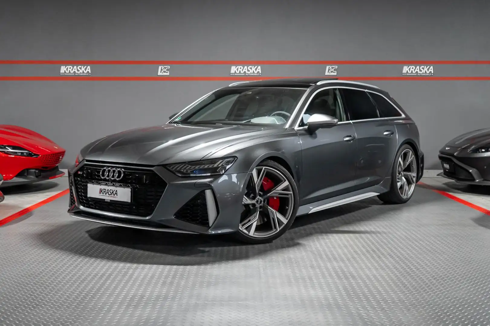 Audi RS6 4.0 TFSI quattro B&O PANO SOFT STHZ RS-AGA Grau - 1