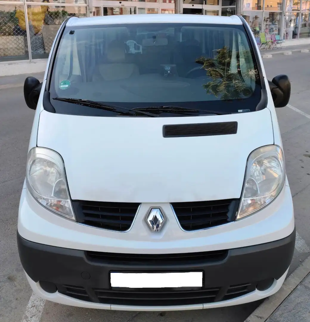 Renault Trafic L1 H2 8 PLAZAS Biały - 2