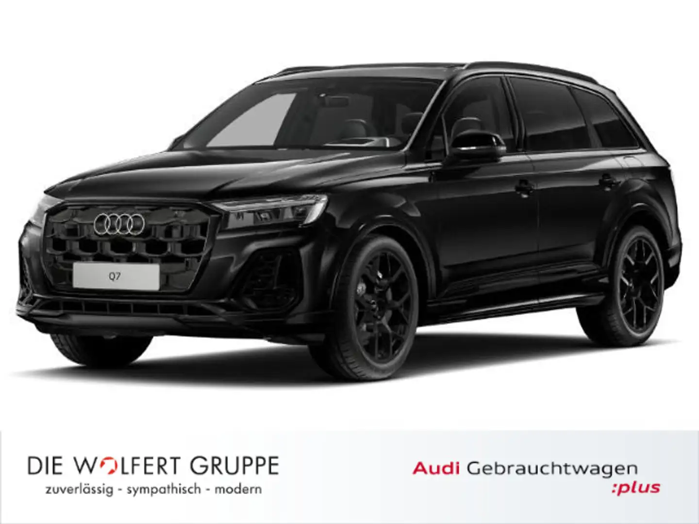 Audi Q7 SUV S line 55 TFSI e quattro *0,5%*ACC*AHK Negro - 1