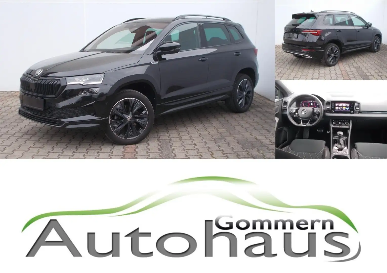 Skoda Karoq 1.5 TSI Sportline * DSG * Navi *AHK *360° Schwarz - 1