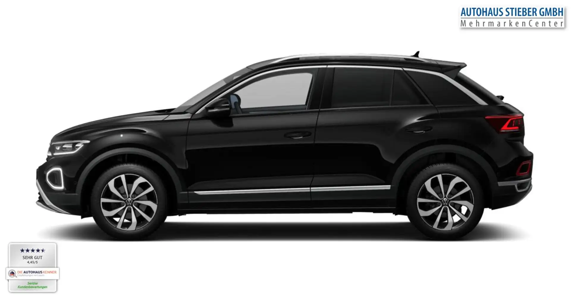 Volkswagen T-Roc 1.5 150 TSI DSG Style Matrix eHk ACC SHZ 110 kW... Nero - 2