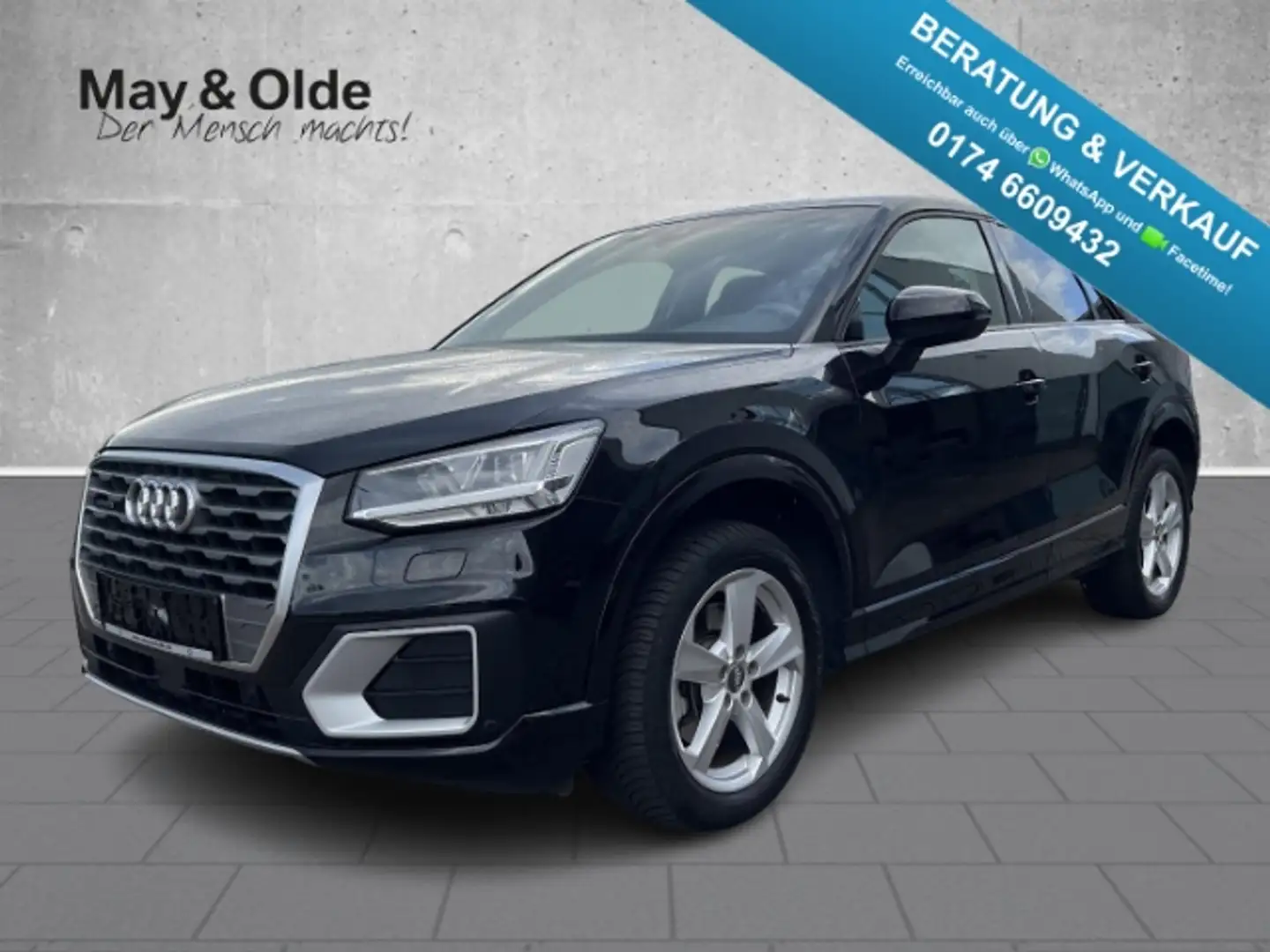 Audi Q2 40 TFSI quat. S-tronic sport LED Virtual ACC Noir - 1