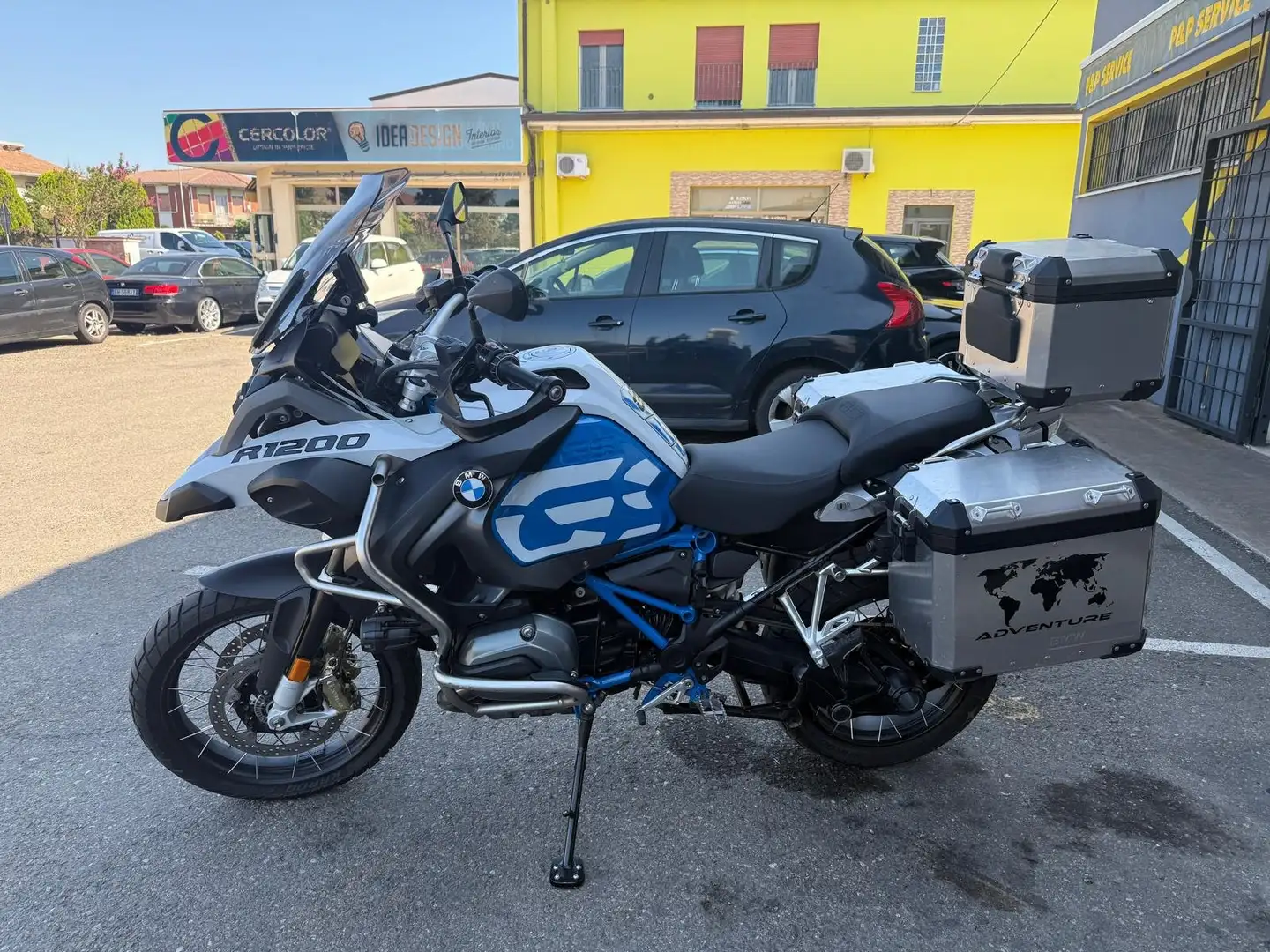 BMW R 1200 GS Adventure ENDURO Biały - 2