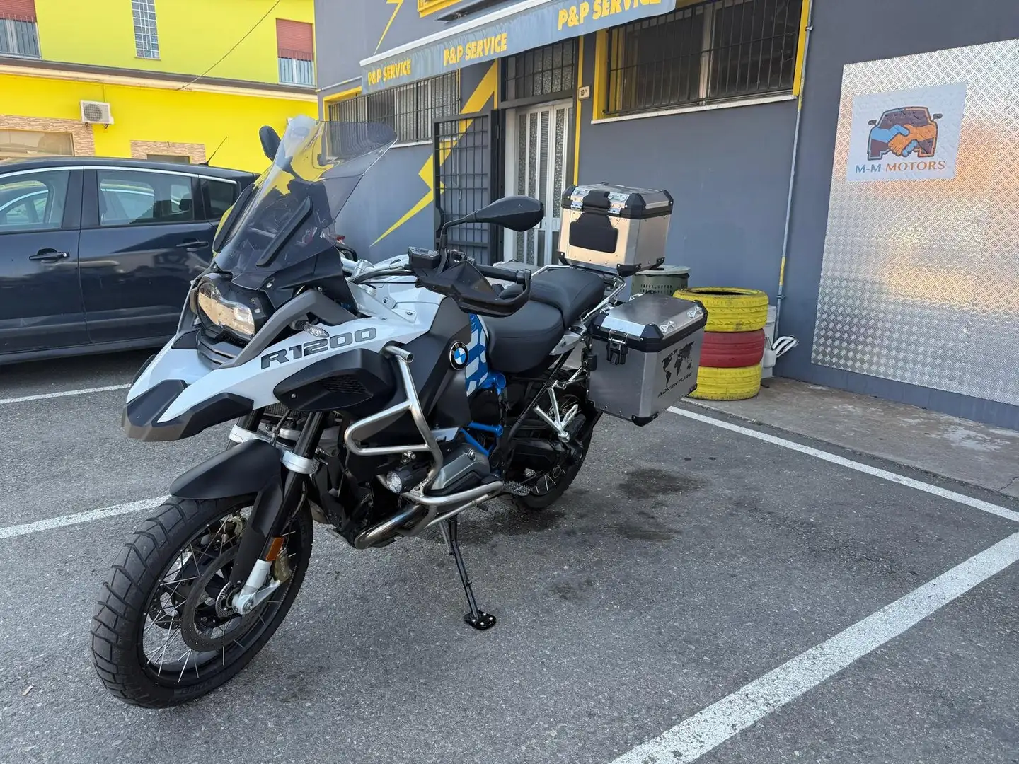 BMW R 1200 GS Adventure ENDURO Biały - 1