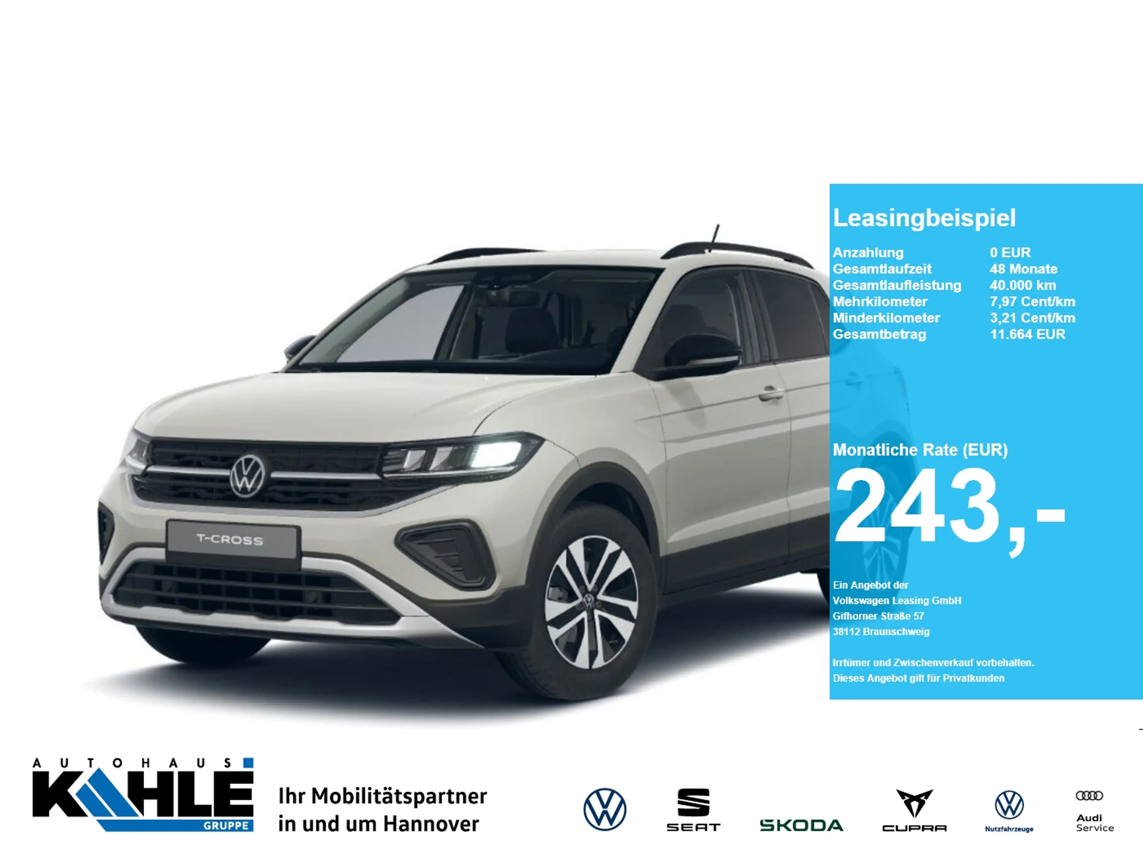 Volkswagen T-Cross 1.0 TSI DSG ENERGY AHK DigitalCocpit GJR RFK