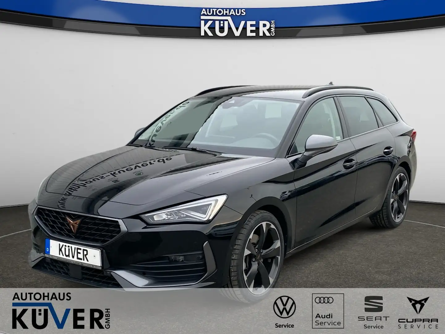 CUPRA Leon 2,0 TSI DSG Navi+LED+ACC+AHK+18´´ Schwarz - 1