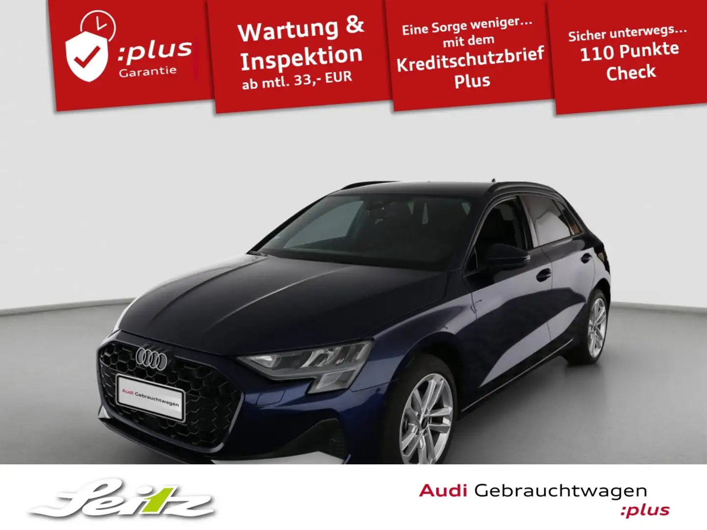 Audi A3 Sportback 30 TFSI advanced *LED*NAVI*KAMERA* Blau - 1
