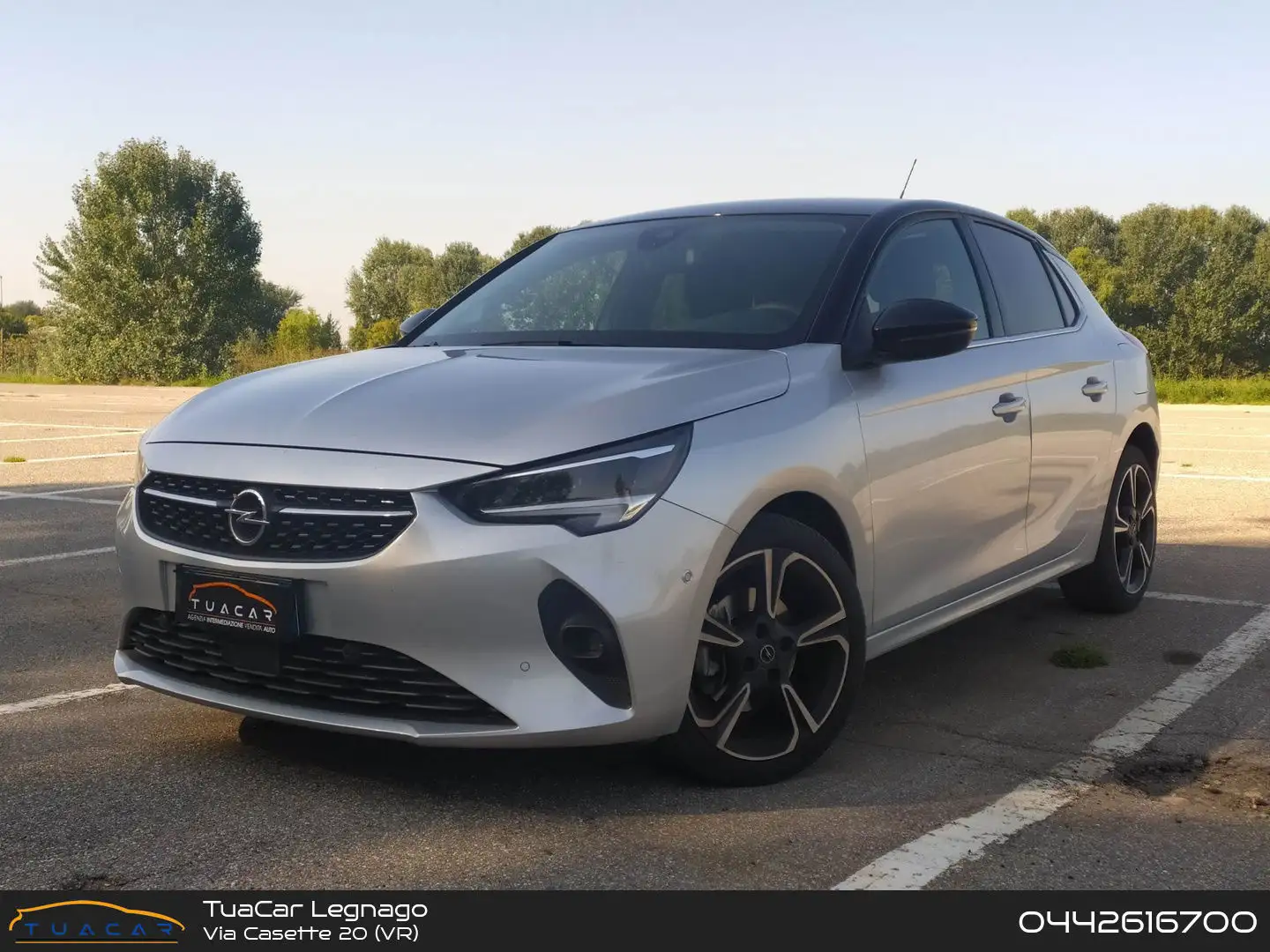 Opel Corsa Elegance 1.2 Direct Injection Turbo Argento - 1