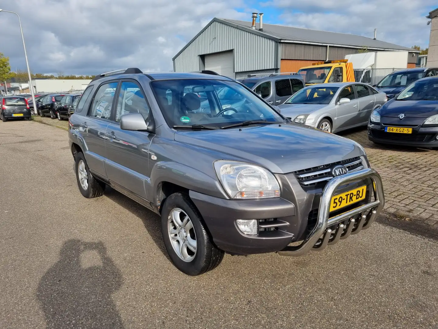 Kia Sportage 2.0 CVVT X-ecutive Cruise Bj:2007 NAP! Grijs - 2