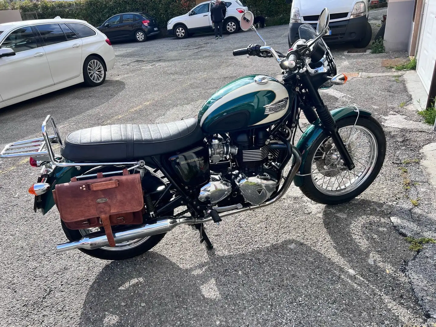 Triumph Bonneville T100 45 Niebieski - 1
