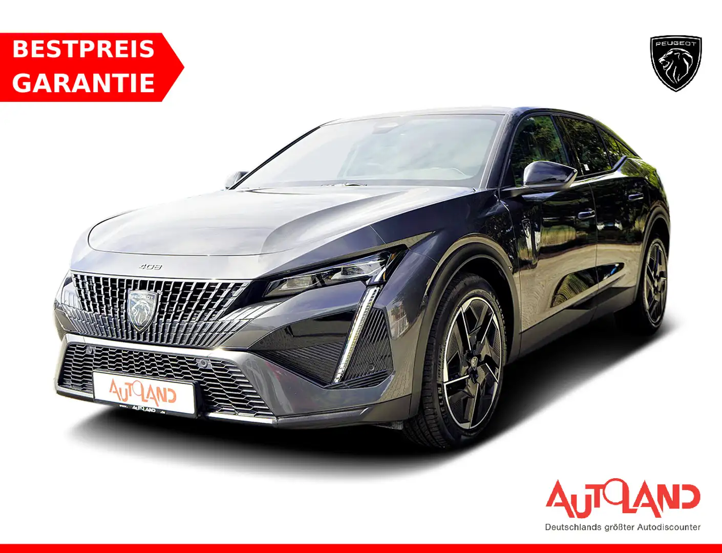 Peugeot 408 GT-Line 130 Aut. LED ACC Navi Gris - 1