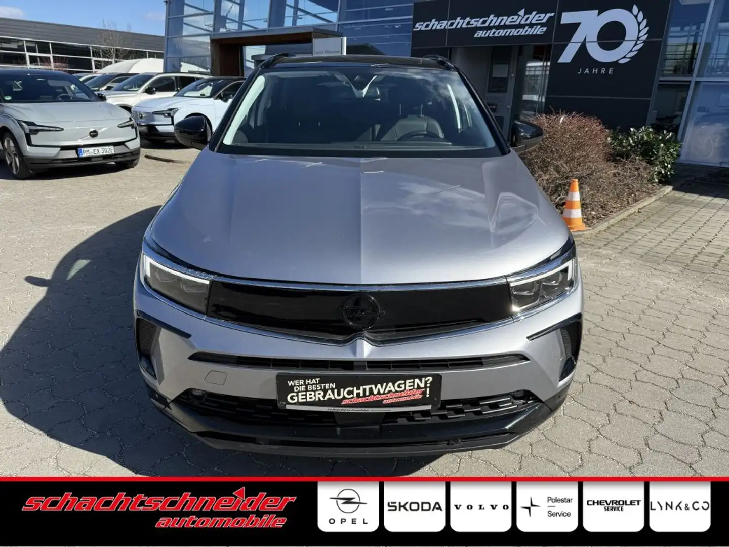 Opel Grandland GS 1.2 Turbo+Pixel-LED+AGR-Sitz+ Zilver - 1