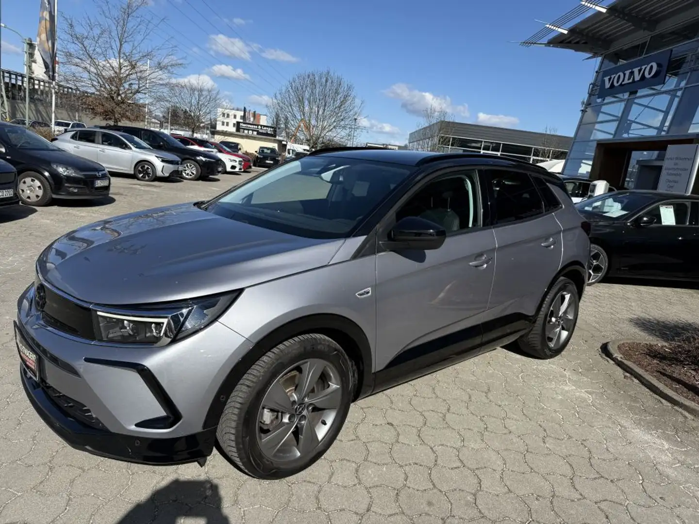 Opel Grandland GS 1.2 Turbo+Pixel-LED+AGR-Sitz+ Zilver - 2