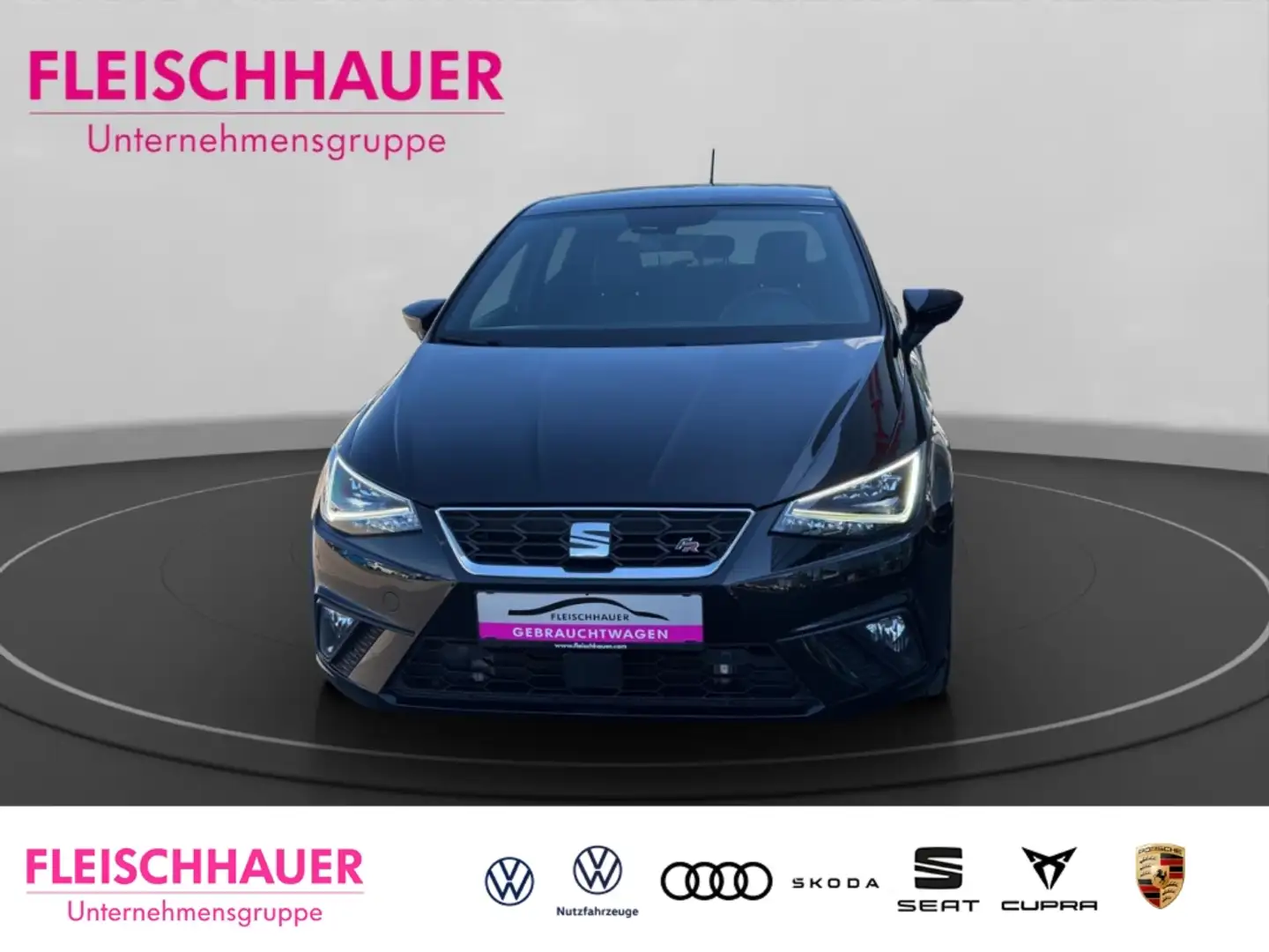 SEAT Ibiza FR 1.0 TSI DSG+ACC+SHZ+KLIMAAUT+LED+KAMERA Schwarz - 2